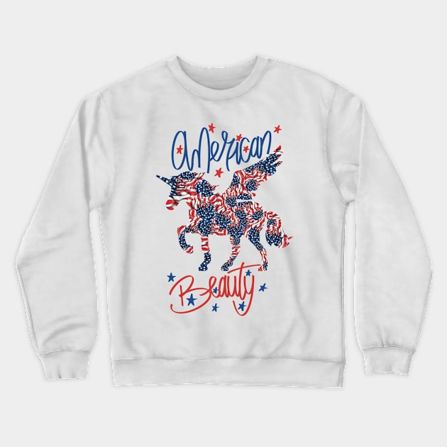 American Beauty Crewneck Sweatshirt by LHaynes2020